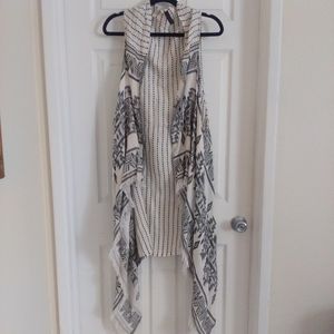 Lane Bryant Tribal Pattern Open front Cardigan One  Size fits All